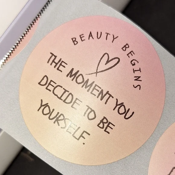 CUSTOM THANK YOU/QR CODE STICKERS - 100 2" STICKERS PER ROLL - Picture 13 of 13